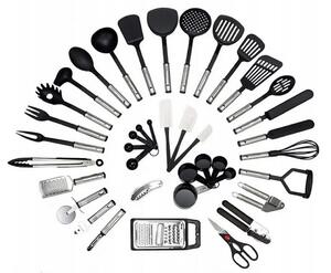 Set de 40 de ustensile de bucătărie