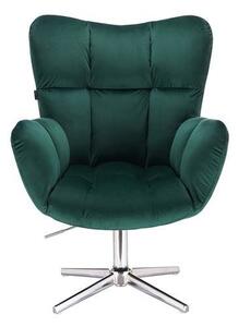 HR650CROSS Verde Catifea Scaun