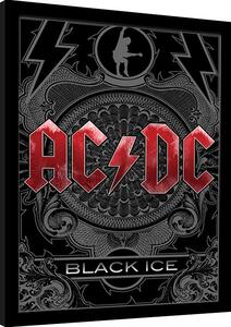 Poster înrămat AC/DC - Black Ice