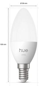 Bec LED dimabil Philips Hue White B39 E14/3,9W/230V 2700K