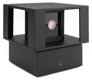 Aplică LED de perete pentru exterior, 12 W, 230 V, IP54, neagră