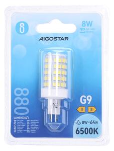 Bec LED G9/8W/230V 6500K - Aigostar