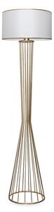Lampadar PWL-1062, E27 auriu-alb, 38x155 cm