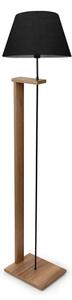 Lampadar PWL-1081, E27 negru-nuc, 38x150 cm