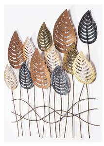 Decoratiune perete LILAC, multicolor, metal, 76x64 cm