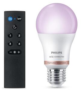 Bec LED RGB reglabil Philips SMART A60 E27/8,5W/230V 2200-6500K + telecomandă
