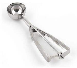 Lingura pentru inghetata C-ZZ-16027, crom, metal, 6x22 cm