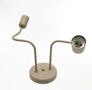 Plafonieră aplicată CHARLIE 2xE27/15W/230V bej