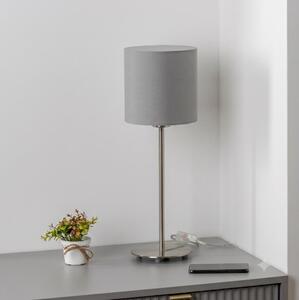 Brilagi - Lampă de masă LED NUBILA 1xE27/60W/230V, gri deschis