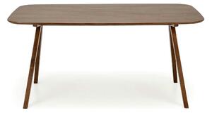 Masa MIGUEL, nuc, furnir/lemn, 160x90x75 cm
