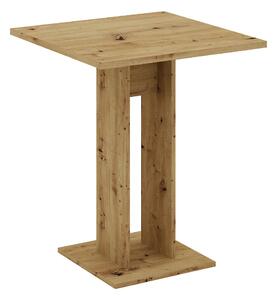 Masa EVERET, stejar artisan, DTD laminat, 68x68x78 cm