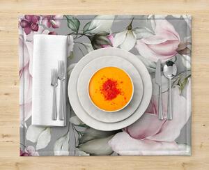 Pânză de masă decorativă - bujori Lățime: 35 cm | Lungime: 35 cm