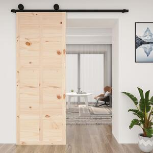 Ușă de hambar, 80x1,8x214 cm, lemn masiv de pin