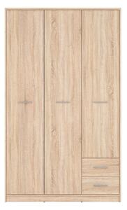 Dulap haine lemn natur stejar sonoma NEPO PLUS, 118.5X54.5X197 cm