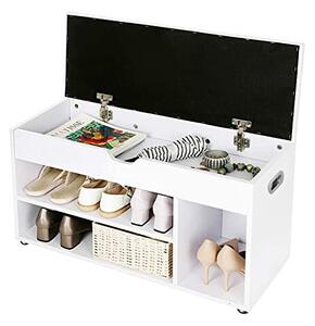 Pantofar Vasagle, Alb, LHS30W