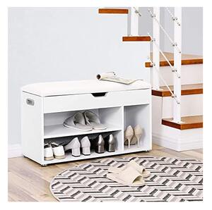Pantofar Vasagle, Alb, LHS30W