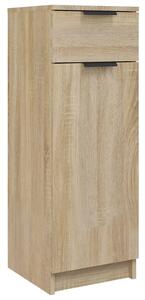 Dulap de baie, stejar sonoma, 32x34x90 cm, lemn compozit
