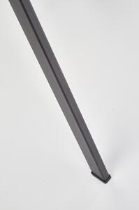 Scaun K360 gri/negru, stofa clasica/metal, 51x64x90 cm