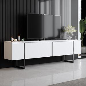 Set de mobilier pentru living Luxe, Alb Negru