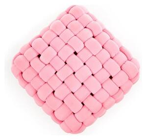 Taburet Rubik roz, 35x35x35 cm