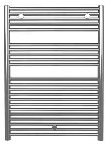 Calorifer baie portprosop decorativ cromat 600/800 mm SUNNY (include kit de instalare)