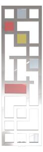 Calorifer decorativ cromat 490/1690 mm MAZE GLASS (include kit de instalare)