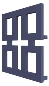 Calorifer decorativ colorat 580/650 mm ARENA (include kit de instalare)-RAL 5003 SOFT TEXT