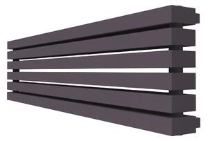 Calorifer decorativ colorat 1500/375 mm CENTO 15 H (include kit de instalare)-RAL 4007 TEXT