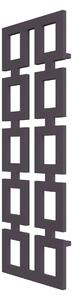 Calorifer decorativ colorat 580/1700 mm ARENA (include kit de instalare)-RAL 4007 TEXT