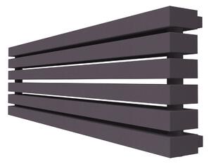 Calorifer decorativ colorat 1300/375 mm CENTO 15 H (include kit de instalare)-RAL 4007 TEXT