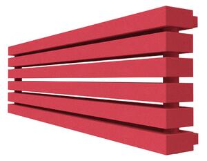Calorifer decorativ colorat 1300/375 mm CENTO 15 H (include kit de instalare)-RAL 3018 TEXT