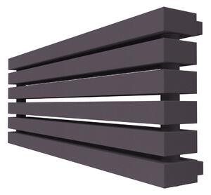 Calorifer decorativ colorat 1000/375 mm CENTO 15 H (include kit de instalare)-RAL 4007 TEXT