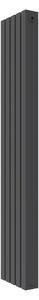 Calorifer decorativ colorat 310/1800 mm CENTO 15 (include kit de instalare)-RAL 9005 MAT