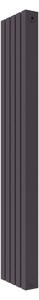 Calorifer decorativ colorat 310/1800 mm CENTO 15 (include kit de instalare)-RAL 4007 TEXT