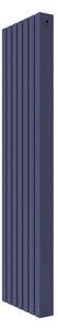 Calorifer decorativ colorat 440/1800 mm CENTO 15 (include kit de instalare)-RAL 5003 SOFT TEXT