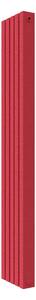 Calorifer decorativ colorat 310/2000 mm CENTO 15 (include kit de instalare)-RAL 3018 TEXT