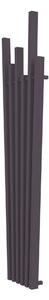Calorifer decorativ colorat 451/1800 mm FAN (include kit de instalare)-RAL 4007 TEXT