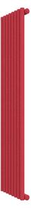 Calorifer decorativ colorat 363/1500 mm MEGA MONOTUBO (include kit de instalare)-RAL 3018 TEXT