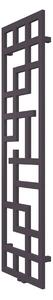 Calorifer decorativ colorat 490/1690 mm MAZE (include kit de instalare)-RAL 4007 TEXT