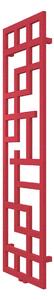 Calorifer decorativ colorat 490/1690 mm MAZE (include kit de instalare)-RAL 3018 TEXT