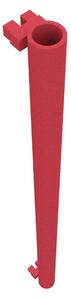 Calorifer decorativ colorat 89/800 mm MEGA BURLANI (include kit de instalare)-RAL 3018 TEXT