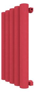 Calorifer decorativ colorat 485/800 mm MEGA BURLANI (include kit de instalare)-RAL 3018 TEXT