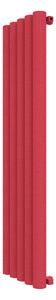 Calorifer decorativ colorat 485/1800 mm MEGA BURLANI (include kit de instalare)-RAL 3018 TEXT