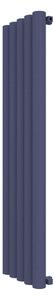 Calorifer decorativ colorat 485/1800 mm MEGA BURLANI (include kit de instalare)-RAL 5003 SOFT TEXT