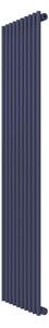 Calorifer decorativ colorat 453/1800 mm SLIM MONOTUBO (include kit de instalare)-RAL 5003 SOFT TEXT