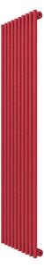 Calorifer decorativ colorat 453/1500 mm SLIM MONOTUBO (include kit de instalare)-RAL 3018 TEXT