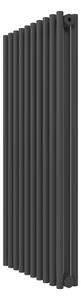Calorifer decorativ colorat 453/1000 mm SLIM BITUBO (include kit de instalare)-RAL 9005 MAT