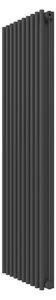 Calorifer decorativ colorat 453/1500 mm SLIM BITUBO (include kit de instalare)-RAL 9005 MAT