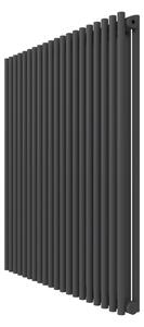 Calorifer decorativ colorat 903/1000 mm SLIM BITUBO (include kit de instalare)-RAL 9005 MAT