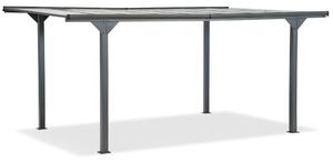 Carport din aluminiu Lombardy 3x4.3 Garden Point antracit